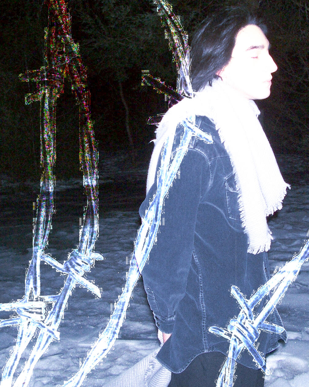 &quot;bulletproof&quot; (8.5x11&quot;, photo collage, 2025)