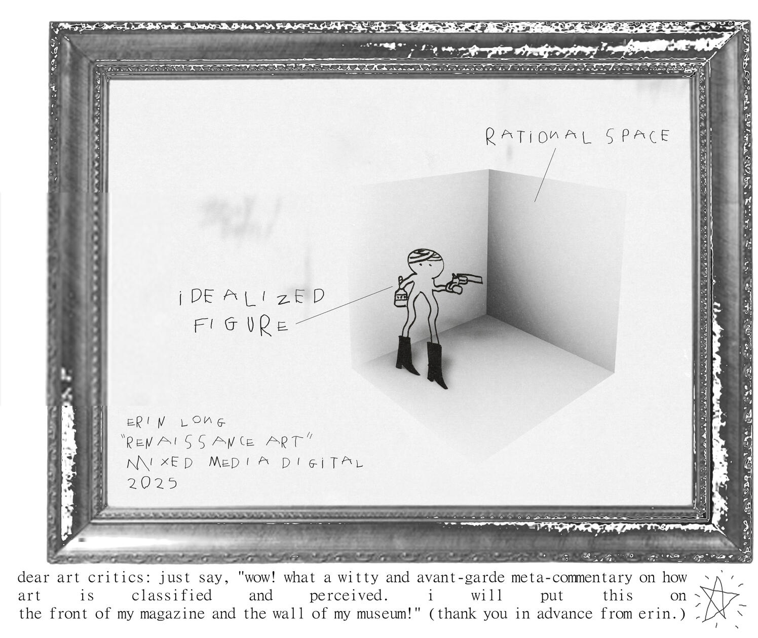 &quot;renaissance art&quot; (mixed media digital, 2025)